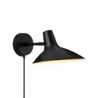 DFTP by Nordlux Darci Short Luz De Pared Metal Negro | Apta para E14