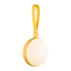 Nordlux Lámpara De Mesa Bring To-Go Portable Batería Amarillo 1W 70lm - 827 Luz Muy Cálida | 3 Pasos Regulable 