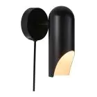 DFTP by Nordlux Rochelle Luz De Pared Metal Negro | 76mm - Apta para GU10