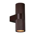 Nordlux Kyklop Luz De Pared Aluminium Oxidado  Up & Down | Apta para 2x GU10