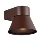 Nordlux Kyklop Cone Luz De Pared Aluminium Oxidado | Apta para GU10