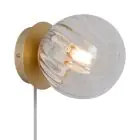 Nordlux Chisell Luz De Pared Metal y Vidrio Latón | Apta para E14