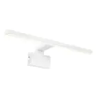 Nordlux Marlee 50 Luz De Pared Metal Blanco 8.9W 800lm - 940 Blanco Frio | IP44 - Mejor Reproducción De Color