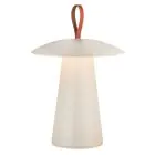 Nordlux Lámpara De Mesa Ara Batería Aluminium Sanded 2W 240lm - 830 Luz Cálida | Regulable Touch