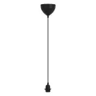 Nordlux Basic Pendulum Negro | Apta para 1x E27
