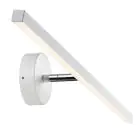 Nordlux Ip S13 60 Luz De Pared Metal Blanco 7.2W 400lm - 830 Luz Cálida