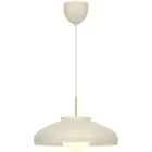 DFTP by Nordlux Latif Colgante De Luz Metal y Vidrio Beige | 400mm - Apta para E14