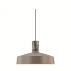 Nordlux Elvas Marble Colgante De Luz Metal Marrón | Apta para 1x E27