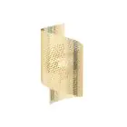 Emibig Luz De Pared Espiral Acero Oro | Apta para 1x G9 - Max 8W