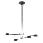 Emibig Colgante De Luz Modus Acero Negro | Apta para 4x GX53 - Max 12W