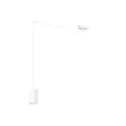 Emibig Colgante De Luz Traker Acero Blanco | Apta para 1x GU10 - Max 10W