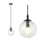 Emibig Colgante De Luz Cosmo Acero Negro | Apta para 1x E14 - Max 10W