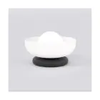 Emibig Lámpara De Mesa Ozzy Acero Blanco | Apta para 1x G9 - Max 8W
