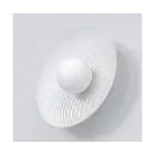 Emibig Luz De Pared Vibez Acero Blanco | Apta para 1x G9 - Max 8W