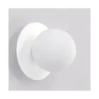 Emibig Luz De Pared Americana Acero Blanco | Apta para 1x G9 - Max 8W