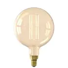 Calex XXL Mega Lumen alto Oro Globe LED E27 G125 Con Filamento 10.5W 1100lm- 821 Luz Muy Cálida | Regulable