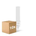 Multipack 10x Noxion Lucent PL-C LED 5.2W - 830 Luz Cálida | 2-Pines - Reemplazo 18W