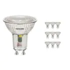 Multipack 10x Noxion Foco LED GU10 PAR16 3.7W 270lm 36D - 840 Blanco Frio | Reemplazo 35W