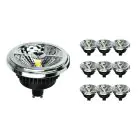 Multipack 10x Noxion Lucent Foco LED GU10 AR111 15W 850lm 40D - 927 Luz Muy Cálida | Mejor Reproducción De Color - Regulable - Reemplazo 75W