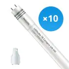 Multipack 10x Philips Tubo LED T8 CorePro (UN) High Output 23W 2700lm - 840 Blanco Frio | 150cm - Reemplazo 58W
