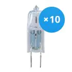 Multipack 10x Osram Halógeno G4 Capsule Halostar Starlite 10 W 