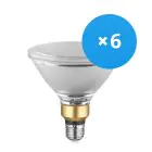 Multipack 6x Ledvance Performance Foco LED E27 PAR38 15.2W 1035lm 30D - 927 Luz Muy Cálida | Mejor Reproducción De Color - Regulable - Reemplazo 120W