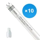 Multipack 10x Philips Tubo LED T8 CorePro (UN) High Output 18W 2000lm - 865 Luz de Día | 120cm - Reemplazo 36W