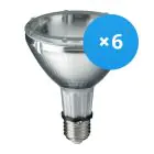Multipack 6x Philips MASTERColour E27 CDM-R Elite PAR30L 70W 40D - 930 Luz Cálida | Mejor reproducción de color