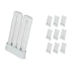 Multipack 10x Osram Dulux F 24W 840 | Blanco Frio - 4-Pines