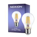 Noxion Lucent con Filamento LED E27 Pera Clara 7W 806lm - 827 Luz muy Cálida | Reemplazo 60W