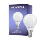 Noxion Lucent Lustre LED E14 Esférica Mate 4.5W 470lm - 827 Luz muy Cálida | Reemplazo 40W