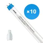 Multipack 10x Philips Tubo LED T8 CorePro (EM/Mains) Standard Output 20W 2200lm - 865 Luz de Día | 150cm - Reemplazo 58W