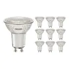 Multipack 10x Noxion Foco LED GU10 PAR16 4W 345lm 36D - 827 Luz muy Cálida | Regulable - Reemplazo 50W