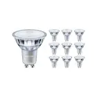 Multipack 10x Philips MASTER Value LED Foco GU10 PAR16 3.7W 270lm 36D - 922-927 Dim To Warm | Mejor Reproducción De Color - Regulable - Reemplazo 35W