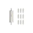 Multipack 10x Philips Corepro LED Lineair R7s 118mm 14W 1600lm - 830 Luz Cálida | Regulable - Reemplazo 100W