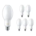 Multipack 6x Philips TrueForce Core LED E27 HPL/SON Mate 18W 3000lm 300D - 830 Luz Cálida | Reemplazo 80W