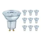 Multipack 10x Ledvance Performance Foco LED Reflector GU10 PAR16 4.5W 350lm 36D - 940 Blanco Frio | Mejor reproducción de color - Regulable - Reemplazo 50W