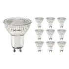 Multipack 10x Noxion PerfectColor Foco LED GU10 PAR16 4W 345lm 60D - 930 Luz Cálida | Mejor reproducción de color - Regulable - Reemplazo 50W