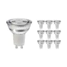 Multipack 10x Noxion Lucent Foco LED GU10 PAR16 4.8W 450lm 36D - 840 Blanco Frio | Reemplazo 65W