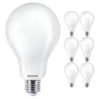 Multipack 6x Philips Corepro LED Bulbo E27 Pera Mate 23W 3452lm - 865 Luz de Día | Reemplazo 200W