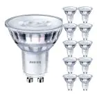 Multipack 10x Philips Corepro LED Foco GU10 PAR16 4.9W 485lm 36D - 840 Blanco Frio | Reemplazo 65W
