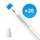Multipack 20x Philips Tubo LED T8 CorePro (EM/Mains) High Output 24W 2700lm - 840 Blanco Frio | 150cm - Reemplazo 58W