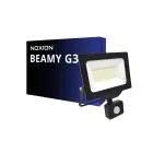 Noxion Proyector LED Beamy G3 50W 5500lm 110D - 830 Luz Cálida | IP44 - Sensor de Movimiento y Luz - Simétrico