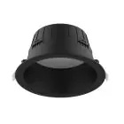 Noxion Downlight LED Hera Profundo Empotrado Negro 9W 900lm 80D - 827-830-840 CCT | 146mm - Recorte 120mm