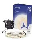 Noxion Tiras LED Naga 5 Metro Set completo - Smart Wifi - 24V - 120LEDs/m - 9.6W/m - 965 Luz De Día | 8mm - IP20 - Mejor Reproducción De Color - SMD2835
