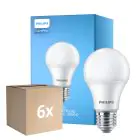 Multipack 6x Philips Corepro LED Bulbo E27 Pera Mate 10W 1055lm - 840 Blanco Frio | Reemplazo 75W