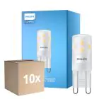 Multipack 10x Philips CorePro LED Capsule G9 Mate 1.9W 220lm - 827 Luz Muy Cálida | Reemplazo 25W