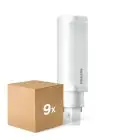 Multipack 9x Philips CorePro PL-C LED 5.9W 600lm - 830 Luz Cálida | 2-Pines - Reemplazo 13W