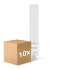 Multipack 10x Noxion Lucent PL-C LED 7.4W - 830 Luz Cálida | 2-Pines - Reemplazo 26W