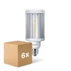 Multipack 6x Philips TrueForce LED E27 HPL Clara 28W 4000lm 360D - 840 Blanco Frio | Reemplazo 125W